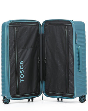 Tosca Imperial Trunk 65cm 4 wheel spinner Blue