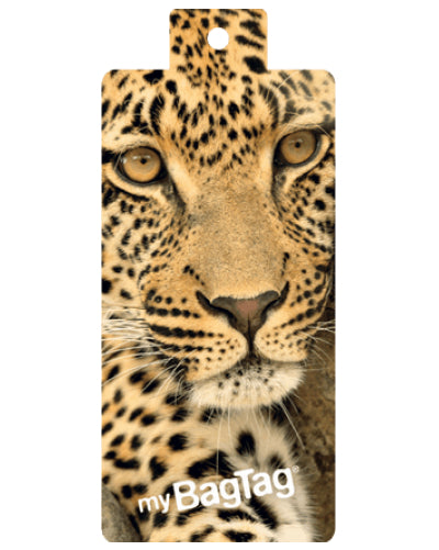 My bag tag Twin pack LEOPARD