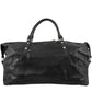 Pierre Cardin Leather overnight duffle 2824 BLACK