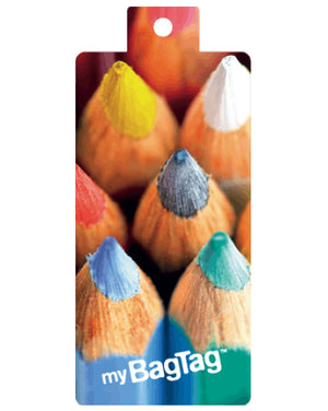 My bag tag Twin pack PENCILS