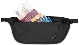 Pacsafe COVERSAFE V100 RFID blocking waist wallet 10142100 Black