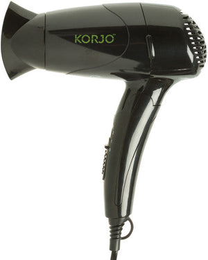 Korjo Foldaway hair dryer HD80 Black