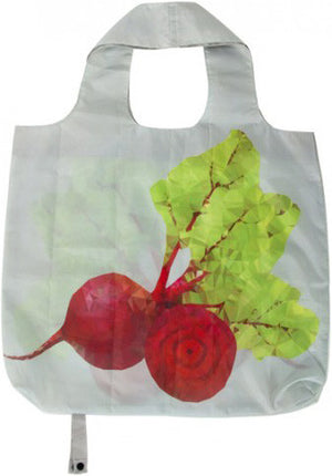 AT folding shopping bag 11TB Beetroot