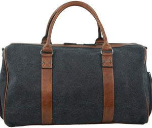 Pierre Cardin Canvas overnight duffle 2581 BLACK