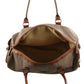 Pierre Cardin Canvas overnight duffle 2581 BROWN / KHAKI