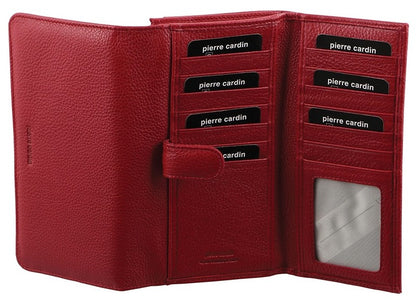 Pierre Cardin Ladies leather wallet 1976 RED