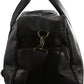 Pierre Cardin Leather overnight duffle 2825 BLACK