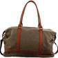 Pierre Cardin Canvas overnight duffle 2578 BROWN / KHAKI