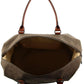 Pierre Cardin Canvas overnight duffle 2578 BROWN / KHAKI