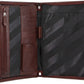 Pierre Cardin A4 Leather compendium PC3062 CHOCOLATE