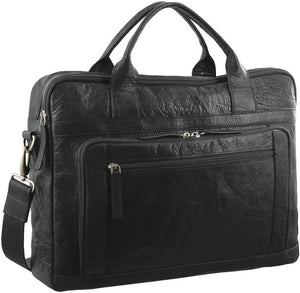 Pierre Cardin Leather briefcase PC2797 BLACK