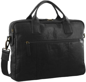 Pierre Cardin Leather briefcase PC2807 BLACK