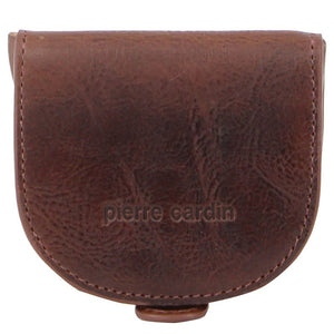 Pierre Cardin Coin tray purse Leather 10315 COGNAC