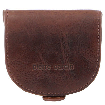 Pierre Cardin Coin tray purse Leather 10315 COGNAC