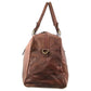 Pierre Cardin Leather overnight duffle 3139 CHOCOLATE