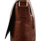 Pierre Cardin Leather messenger bag PC2798 BROWN