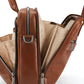 Samsonite Classic Leather Toploader Cognac