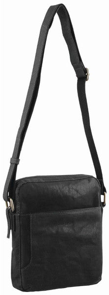 Pierre Cardin Leather shoulder bag PC2795 BLACK