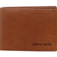 Pierre Cardin Leather wallet with coin pouch PC3309 TAN