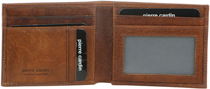 Pierre Cardin Leather wallet slimline PC8873 COGNAC