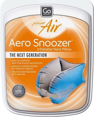 Go Travel 256 Aero Snoozer Inflatable neck pillow Blue/Grey