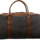 Pierre Cardin Canvas overnight duffle 2887 BLACK