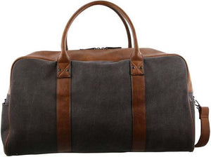 Pierre Cardin Canvas overnight duffle 2887 BLACK