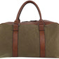 Pierre Cardin Canvas overnight duffle 2887 BROWN / KHAKI