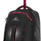 High Sierra Composite V4 wheeled duffle with backpack straps 56cm 136023 Black / Red