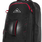 High Sierra Composite V4 wheeled duffle with backpack straps 76cm 136024 Black / Red