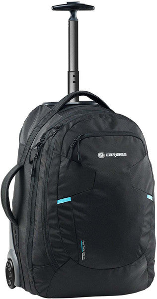 Caribee Stratos Hybrid 42 Wheeled backpack 6911 Black