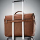 Samsonite Classic Leather 15.6'' flapover briefcase Cognac