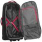 High Sierra Composite V4 wheeled duffle with backpack straps 84cm 136025 Black / Red