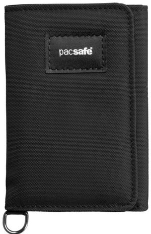 Pacsafe RFIDsafe RFID blocking Trifold wallet 11005100 Black