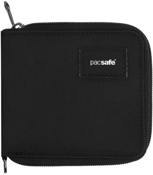 Pacsafe RFIDsafe RFID blocking Zip around wallet 11050100 Black