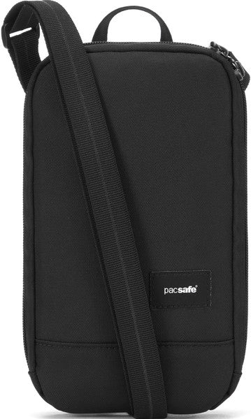 Pacsafe RFIDsafe RFID blocking Tech Crossbody pouch  11060100 Black