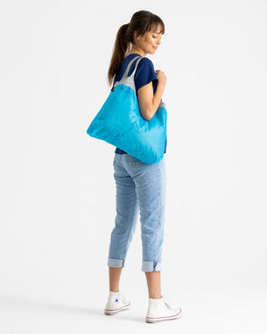 Sea to Summit Ultra-Sil Folding shopping bag 30L Blue Atoll