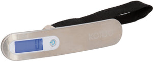 Korjo Digital Luggage scales in brushed aluminium DLS83