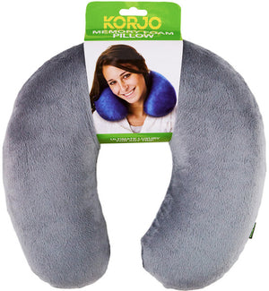 Korjo Neck pillow Memory foam CHARCOAL