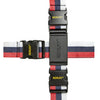 Korjo Luggage Straps Crossed LSX97 Assorted Colours - Striped