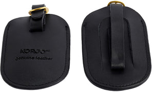 Korjo Luggage tags Leather 2 pkt LT35 Black