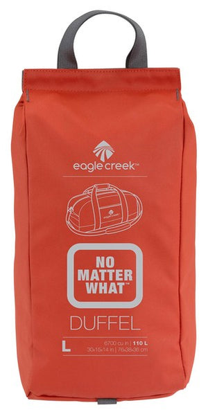 Eagle Creek No Matter What duffle bag Large 020419006 RED CLAY