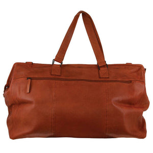 Pierre Cardin Leather overnight duffle PC3747 COGNAC