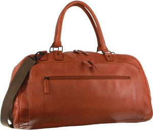 Pierre Cardin Leather overnight duffle PC3877 COGNAC