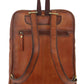 Pierre Cardin leather backpack PC3332 COGNAC