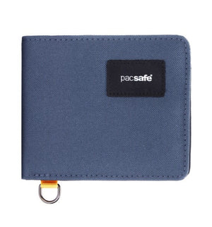 Pacsafe RFIDsafe RFID Blocking Bifold wallet 11000660 Coastal Blue