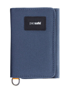 Pacsafe RFIDsafe RFID blocking Trifold wallet 11005651 Coastal Blue