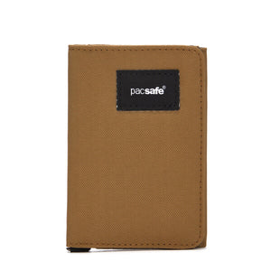 Pacsafe RFIDsafe RFID blocking Trifold wallet 11005205 Tan