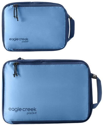 Eagle Creek Pack-it Isolate Compression Cubes set of 2 S/M 050402424 BLUE DAWN