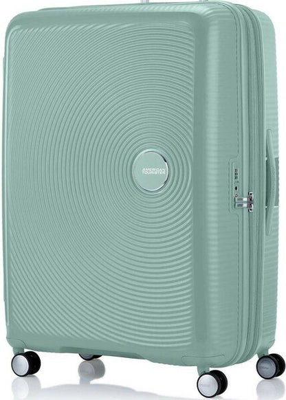 American Tourister Curio 2 expandable 4W spinner 80cm URBAN GREEN